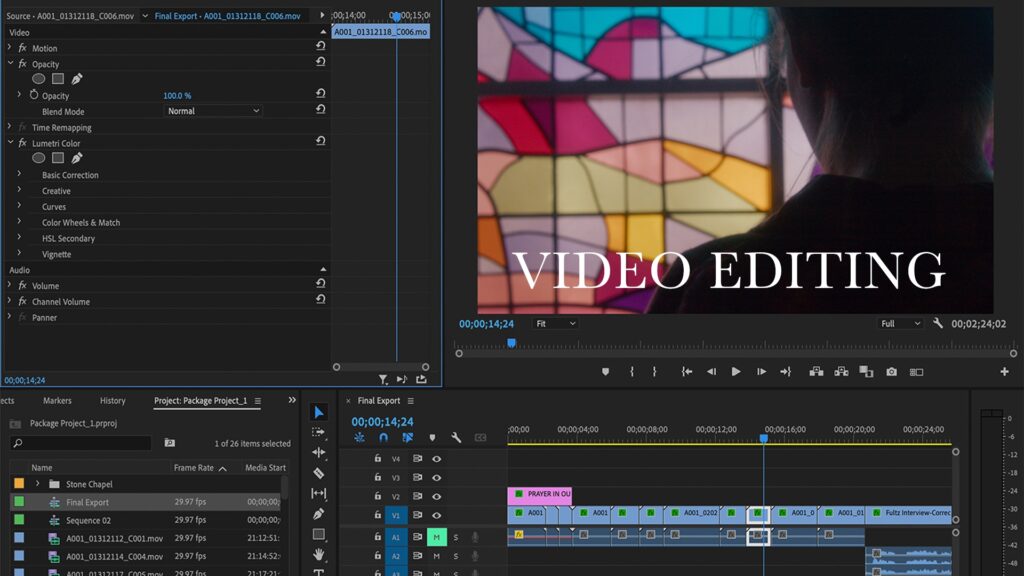 VIdeo Editing